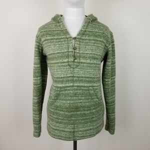 Sherpa Adventure Gear Sweater Green Hooded XS